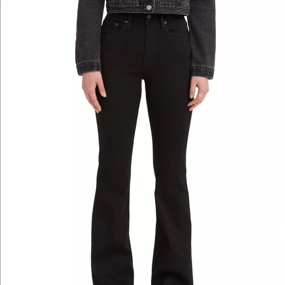 Levi’s 726 Flare Black Jeans